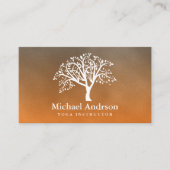 Yoga Instructor Visitekaartje (Voorkant)