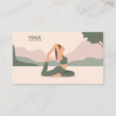 Yoga Instructor Visitekaartje (Voorkant)