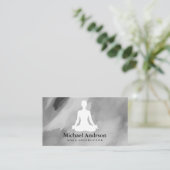 Yoga Instructor Visitekaartje (Staand voorkant)