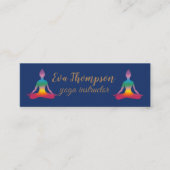 Yoga Instructor Visitekaartje (Voorkant)