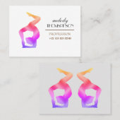 Yoga Instructor Visitekaartje (Voorkant / Achterkant)