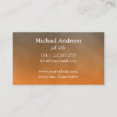 Yoga Instructor Visitekaartje (Achterkant)