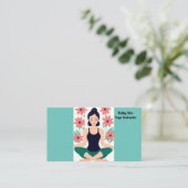 Yoga Instructor Visitekaartje (Staand voorkant)