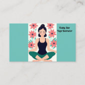 Yoga Instructor Visitekaartje (Voorkant)