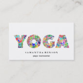 Yoga Instructor Visitekaartje (Voorkant)