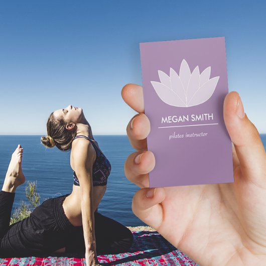 Yoga Instructor Visitekaartje, Pilates Instructor Visitekaartje