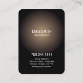 Yoga Instructor Visitekaartjes (Achterkant)