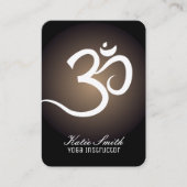 Yoga Instructor Visitekaartjes (Voorkant)