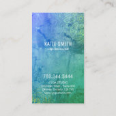 Yoga Instructor Visitekaartjes (Achterkant)