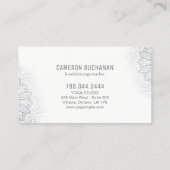 Yoga Instructor Visitekaartjes (Achterkant)