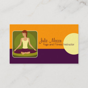 Yoga Instructor Visitekaartjes
