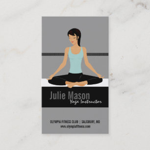 Yoga Instructor Visitekaartjes