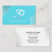 Yoga Instructor Visitekaartjes (Voorkant / Achterkant)