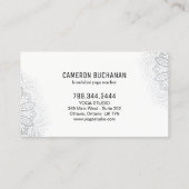 Yoga Instructor Visitekaartjes (Achterkant)