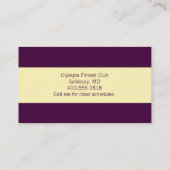 Yoga Instructor Visitekaartjes (Achterkant)