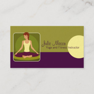 Yoga Instructor Visitekaartjes