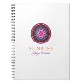 Yoga Instructor, Wellness Mandala studio design Notitieboek (Voorkant)