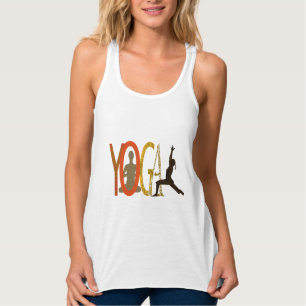 Yoga Instructor Workout Meditation Modern Tanktop