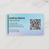 Yoga Instructor Yoga Studios Professional Visitekaartje (Voorkant)