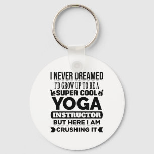 Yoga-instructrice en meditatie-trainer Funny Gift  Sleutelhanger