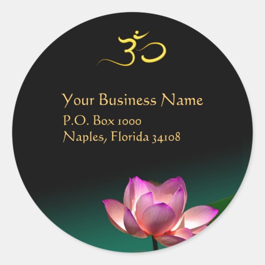 Yoga-instructrice, om sticker (Voorkant)