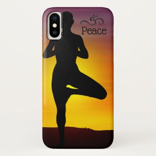 Yoga iPhone Case (Achterkant)