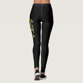 Yoga is a light, which once lit will never dim. Th Leggings (Achterkant)