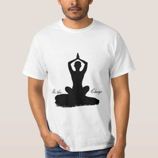 Yoga is de verandering t-shirt (Voorkant)