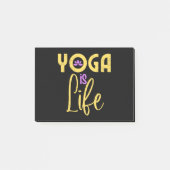 Yoga is een leven-Yoga-medaille Post-it® Notes (Voorkant)