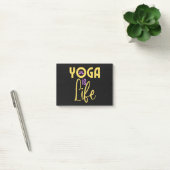 Yoga is een leven-Yoga-medaille Post-it® Notes (Kantoor)