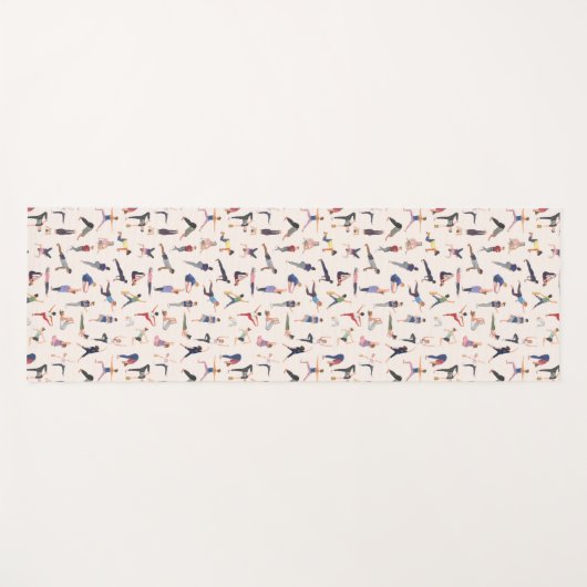 Yoga is een yoga mat. yogamat (Voorkant (horizontaal))