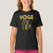 Yoga is het leven T-shirt (Voorkant)