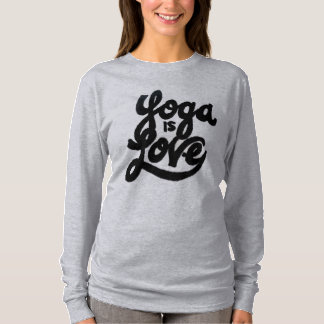 yoga is liefde t-shirt