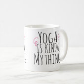 Yoga is mijn ding koffiemok (Voorkant rechts)