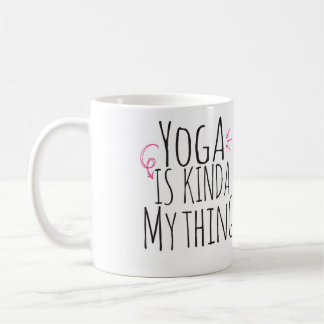 Yoga is mijn ding koffiemok