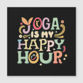 Yoga is mijn Happy Hour (Voorkant)