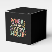 Yoga is mijn Happy Hour Bedankdoosjes (Voorkant Zijde)