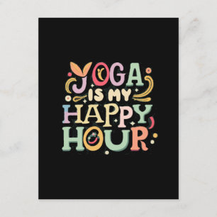 Yoga is mijn Happy Hour Informatiekaartje