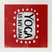 Yoga is mijn Jam Jigsaw puzzel (Horizontaal)