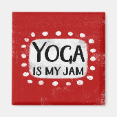 Yoga is mijn Jam koelkastmagneet Magneet (Voorkant)