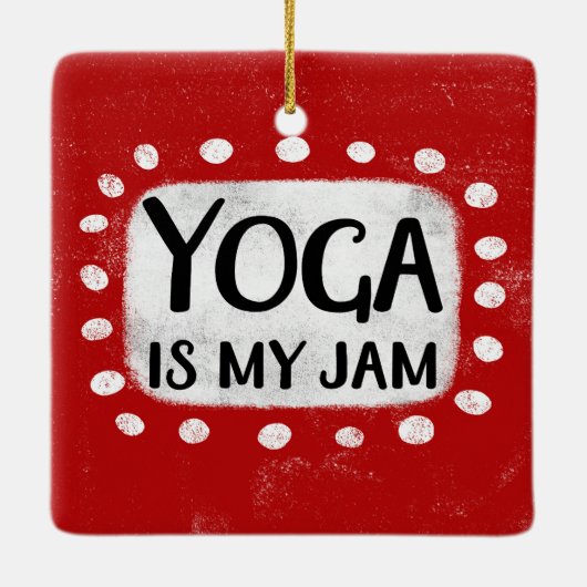 Yoga is mijn Ornament (Achterkant)