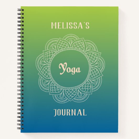  Yoga Journal Notitieboek (Voorkant)
