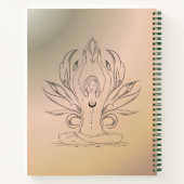 Yoga Journal Spiral Notitieboek (Achterkant)