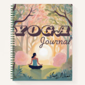 Yoga Journal Spiral Notitieboek (Voorkant)
