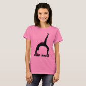 Yoga Junkie T-shirt (Voorkant volledig)