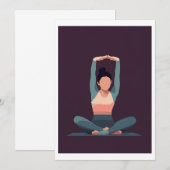 yoga kaart (Voorkant / Achterkant)