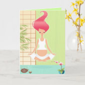 Yoga Kaart (Gele Bloem)