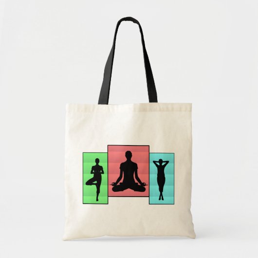 Yoga karma design tote bag (Voorkant)