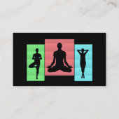 Yoga Karma design Visitekaartjes (Achterkant)