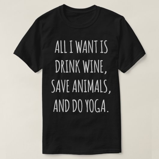 Yoga Kat Hond Adoptie Gift Idee T-shirt (Design voorkant)